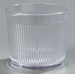 Carlisle 402907 Crystalon Stack-All Tumbler, 9 oz, Clear