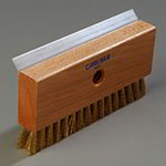 Carlisle 4029100 Pizza Oven Brush, 8-1/2 in, Brass Wire Bristles