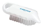 Carlisle 4041202 5-3/4-in Potato Brush w/ Medium Firm White Polyester Bristles