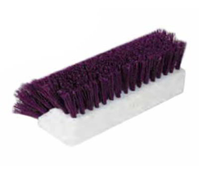 Carlisle 4042368 10" Floor Brush - Purple