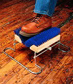 Carlisle 4042414 Sparta Boot 'N Shoe Brush, Blue