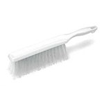 Carlisle 4048004 Counter Brush w/ 8-in White Plastic Handle & Yellow Bristles