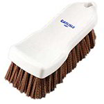 Carlisle 4052125 Kitchen Brush w/ 6-in Handle & Tan Polyester Bristles