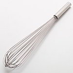 Carlisle 40683 18-in French Whip, 18/8-Stainless