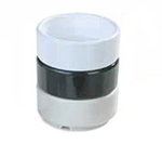 Carlisle 41003 2-oz Footed Ramekin - Melamine, Black
