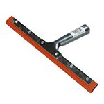 Carlisle 4102700 12-in (2) Blade Window Squeegee Head w/ Screw-In Frame, Red Rubber