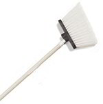 Carlisle 4108202 48-in Sparta Angle Broom, Flagged, White