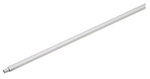 Carlisle 4116500 54-in Threaded Handle w/ Reinforced Tip, 1-in Diam., White