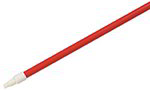 Carlisle 4122505 48-in Threaded Handle w/ Flex Tip, Red Fiberglass