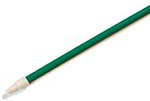 Carlisle 4122509 48-in Threaded Handle w/ Flex Tip, Green Fiberglass