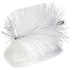 Carlisle 4127200 6-in Powder Bag Brush, 6-in Diam. & Nylon Bristles