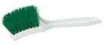 Carlisle 4139609 Multi Purpose Utility Brush, 8.5-in Plastic Block & Green Bristle