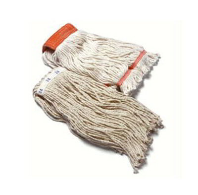Carlisle 369066B00 Wet Mop Head - #16, 4-Ply, Cut-End, Rayon Yarn