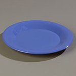 Carlisle 4301214 9-in Dinner Plate w/ Wide Rim, NSF, Ocean Blue Melamine