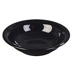 Carlisle 4303203 16-oz Durus Rim Soup Bowl - Melamine, Black
