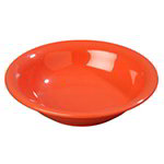 Carlisle 4303252 16-oz Rimmed Soup Bowl w/ 7.5-in Width, NSF, Sunset Orange