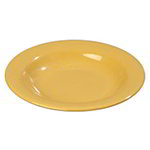 Carlisle 4303422 13-oz Pasta Bowl w/ 9-1/4-in Width, NSF, Honey Yellow Melamine