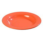 Carlisle 4303452 13-oz Durus Pasta/Soup/Salad Bowl - Melamine, Sunset Orange