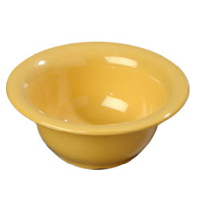 Carlisle 4303822 10-oz Durus Nappie Bowl - Melamine, Honey Yellow