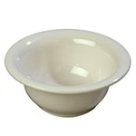 Carlisle 4303842 10-oz Rimmed Nappie Bowl w/ 5-3/8-in Width, NSF, Bone