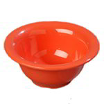 Carlisle 4303852 10-oz Durus Nappie Bowl - Melamine, Sunset Orange