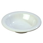 Carlisle 3304002 6-oz Sierrus Rimmed Bowl - Melamine, White