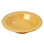Carlisle 4304022 6-oz Durus Rim Soup Bowl - Melamine, Honey Yellow