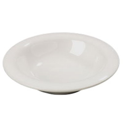 Carlisle 4304042 6-oz Durus Rim Soup Bowl - Melamine, Bone