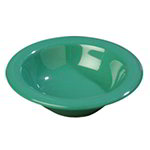 Carlisle 4304209 4.5-oz Rimmed Melamine Fruit Bowl, Green