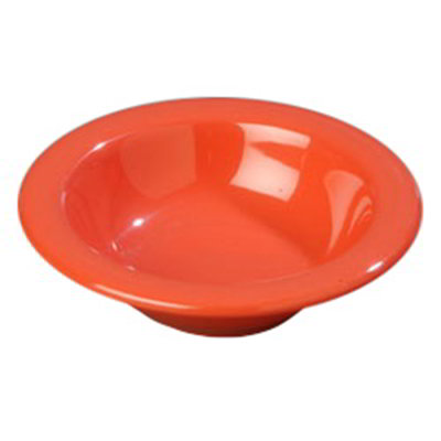 Carlisle 4304252 4-1/2-oz Durus Fruit Bowl - Melamine, Sunset Orange