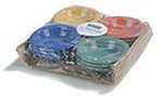 Carlisle 43042-8C00 4.5-oz Rimmed Melamine Fruit Bowl, Caribbean Assortment