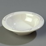 Carlisle 43043909 4-1/2-oz Durus Fruit Bowl - Melamine, Versailles on Bone