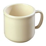 Carlisle 4305242 10-oz SAN Plastic Stackable Mug, Bone