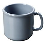 10-oz SAN Plastic Stackable Mug, Slate