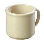 Carlisle 4305271 10-oz SAN Plastic Stackable Mug, Sand