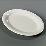 Carlisle 4308242 Durus Oval Platter - 12x9-1/4