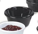 Carlisle 4312603 6-oz Smooth SAN Ramekin, Black