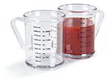 Carlisle 431507 1-Cup Polycarbonate Measuring Cup, Clear