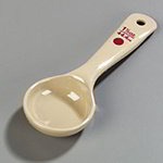 Carlisle 432206 1.5-oz Solid Portion Server w/ Short Handle, Beige
