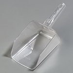 Carlisle 433207 32-oz Scoop, Clear Frosted