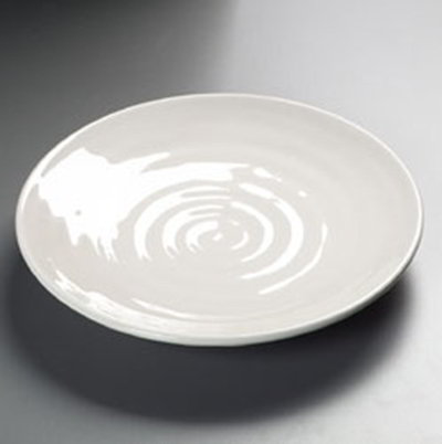Carlisle 4340442 9-1/2" Terra Dinner Plate - Melamine, Bone