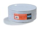Carlisle 43500-802 Dallas Ware Dinner Plate, 10-1/4 dia., Melamine, 12 Pack, NSF, White