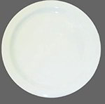 Carlisle 4350002 Dallas Ware Dinner Plate, 10-1/4 in, Melamine, White