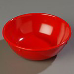Carlisle 4352105 Dallas Ware Nappie Bowl, 14 oz, 5-1/2 in, Melamine, Red