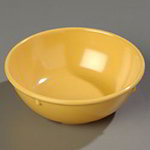 Carlisle 4352122 14-oz Dallas Ware Nappie Bowl - Melamine, Honey Yellow
