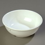 Carlisle 4352502 13-oz Dallas Ware Nappie Bowl - Melamine, White