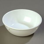 Carlisle 4352802 10-oz Dallas Ware Nappie Bowl - Melamine, White