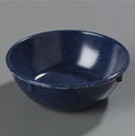 Carlisle 4352835 10-oz Melamine Nappie Bowl, Cafe Blue