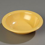 Carlisle 4352922 10-oz Dallas Ware Grapefruit Bowl - Melamine, Honey Yellow