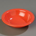 Carlisle 4352952 10-oz Dallas Ware Grapefruit Bowl - Melamine, Sunset Orange